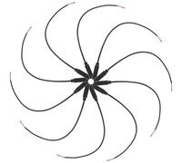 HEATSHAKING 10pcs 3.5mm Female Mono Audio Cable to Bare Wire Headphone Microphone Extension Cord for Speaker and Earphone Repair Uk