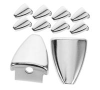 HEATSHAKING 10pcs Complete Drum Accessory Metal Drum Claw Hooks for Bass Snare Triangle Clamps Triangle Shape Claw Hooks