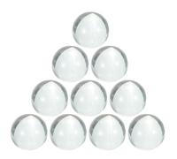 HEATSHAKING 10pcs Glass Marbles Round Vase Filler Beads Decorative Pebbles for Floral Displays and Marble Game, Multi-Functional Use, Small and Lightweight