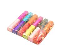 HEATSHAKING 12 Pcs Vintage Embroidered Lipstick Storage Boxes Made of Cloth with Mirror, Beautifully Packaged Lipstick Case to Prevent Wear and Tear, for Work and Other Random Color