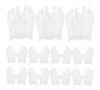 HEATSHAKING 12pairs Moisturizing White Cotton Gloves for Adults Overnight Dry Hand Treatment Comfortable Soft Fingerless Design for Men and Women Work and Leisure