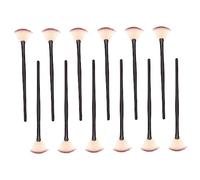 HEATSHAKING 12pcs Fan Shaped Mask Applicator Brush Face Beauty Skin Treatment Makeup Brush for Applying Facial Masks and Skincare Products