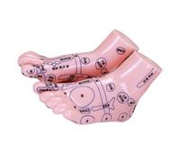 HEATSHAKING 1pair Human Foot Reflexology Model for Education Foot Massage Simulation Tool for and Practice