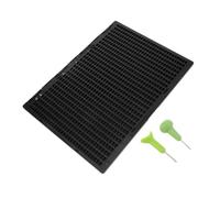 HEATSHAKING 1Set Braille Writing Board Lines Durable Learning Tool with Stylus for Accessible Education Schools and Libraries for Braille Learners