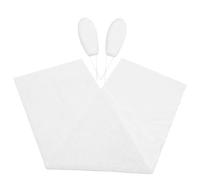 HEATSHAKING 1set Bunny Ears Flower Wrapper Bag Plush Bunny-shaped Bouquet Holder for Mother's Day Weddings and Birthdays Unique Floral Packaging for Special Occasions