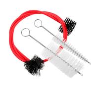 HEATSHAKING 1set Trumpet Cleaning Kit Mouthpiece Valve Brushes Versatile Tool for Wind Instruments Deep Cleaning for Trumpets Flutes Saxophones Enhanced Flexibility Comprehensive Care