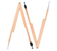 HEATSHAKING 2 Pcs Wooden Drafting Compass Kit for Classroom Instruction and Student Practice, Adjustable Radius Sturdy Wooden Material, Geometric Compass Tool for Teachers and School Supplies