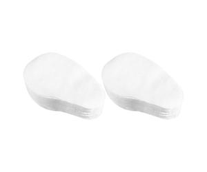 HEATSHAKING 200pcs Mango-shaped Eye Masks Made of Plant Material Comfortable and Easy to Tear Cotton Eye Patches for DIY Products and Outdoor Travel