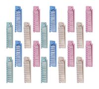 HEATSHAKING 20pcs Portable Plastic Travel Folding Combs for Outdoor and Camping Use, Lightweight Hairdressing Combs with Massage Function, Not Easy to Break, for Cosmetologists