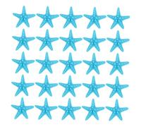 HEATSHAKING 25Pcs Simulated Sea Stars Decorations for Hawaii Style Microlandscape Ocean Themed Decor for Fish Tanks Rooms and Beach Parties