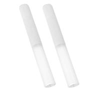 HEATSHAKING 2pcs Acrylic Sound Bowl Striker Stick for Small Crystal Singing Bowls, Tibetan Meditation Mallets with Suede Tips for Yoga and Chakra Healing