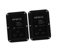 HEATSHAKING 2pcs Dual Speaker Junction Box Connector Speaker Jack Plate for Easy Installation Loudspeaker Terminal Board for Stage and Recording Use Sturdy Construction for Audio Connections