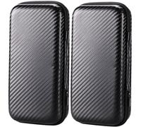 HEATSHAKING 2pcs Electronic Organizer Travel Pouch for Digital Accessories EVA Storage Bag for Headphones Chargers Cables Portable Protective Case for Travel Essentials