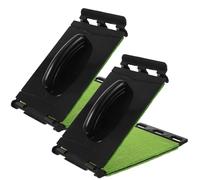 HEATSHAKING 2pcs Guitar String Cleaner for String Instruments and Bass, Lightweight Plastic Fretboard Cleaner, Reusable Design, Compact Size for Guitarists to Carry in Bag Or Backpack
