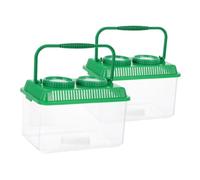 HEATSHAKING 2pcs Insect Observation Box Insect Display Case for Close Viewing and for Outdoor Exploration and Education