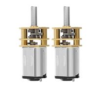 HEATSHAKING 2pcs Micro Reduction Motor Dc Gear Box Motor for Rc Cars Robotics DIY Projects High Temperature Resistant Worm Gear