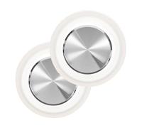 HEATSHAKING 2pcs Mobile Game Triggers with Joystick Phone Gaming Handles White Mobile Controller for Battle Royale Accessories for Smartphone Gaming