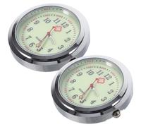 HEATSHAKING 2pcs Nurses Fob Watch Glass DIY Watch Dial for Manual DIY Unique and Creative Style Accessories