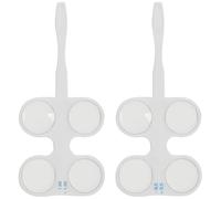 HEATSHAKING 2pcs Optical Flipper Vision Training to Flip Lenses Double-sided for Optometry Testing Amblyopia Therapy Eye Coordination Vision Exercise Tool