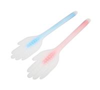 HEATSHAKING 2pcs Pa Sha Board Silicone Pats Deep Tissue Massage Tool for Back Neck Shoulder Legs Feet Portable Easy to Use Relief for Muscle Soreness Headaches