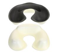 HEATSHAKING 2pcs Salon Hair Neck Tray Sponge for Hair Coloring and Perming Lightweight Design Easy to Use Hairdressing Tool