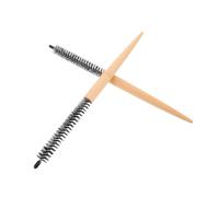 HEATSHAKING 2pcs Small Volumizing Hair Teasing Brush Fine Tooth Comb for Root Lifting Backcombing and Styling Travel-friendly Tool for Effortless Volume and Texture