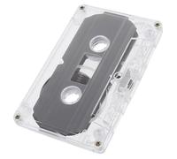 HEATSHAKING 30-minute Blank Cassette Tape with Hard Case for Audio Recording Quality and Stable Performance, for Celebration and Recording Lectures, Plastic Material