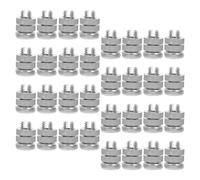 HEATSHAKING 32 Pcs Electric Fence Wire Connectors with Aluminium Alloy Split Bolt Clamps for Safety Protection and Versatile Application, for Farm and Yard Fence Wire Connections