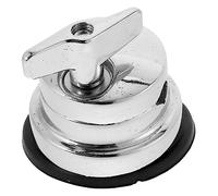 HEATSHAKING 36mm Floor Tom Leg Clamp Drum Mount Bracket Iron Base for Tom Drum Kit Accessory Stage Performance