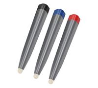 HEATSHAKING 3Pcs Capacitive Stylus Pen for Touch Screens Interactive Whiteboard Writing Soft Design for Smooth Drawing Portable Teacher Pen Black Red Blue