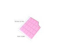 HEATSHAKING 3pcs Chocolate Shaped Mini Notebooks Lightweight Pvc and Paper Creative Memo Pads Decorative Desk Supplies Fun Pocket Notepad for Office and School Use
