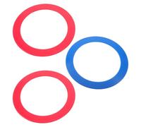 HEATSHAKING 3pcs Colorful Plastic Toss-and-catch Rings for Beginners and Performers with Smooth Edges, Safe Design, and Enhanced Performance Flow, for Festival Show Props and Street