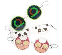 HEATSHAKING 3pcs Cooling Eye Masks for Reusable PVC Ice Eye Patches with Adorable Animal Designs Soothing Cold Compress for Sleep Aid and Light Blocking for Travel and Home Use