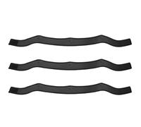 HEATSHAKING 3pcs Hard Hat Liner for Helmet Lightweight Cotton Pu Sweatbands Suitable for Skin Types Safety Helmet Sweat Band Accessories