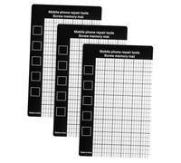 HEATSHAKING 3pcs Magnetic Screw Mat for Phone Repair DIY Magnetic Tool Parts Pad Flexible Organizer for Electronics Tablets Computers Maintenance with Secure Hold