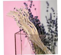 HEATSHAKING 40pcs Rattan Diffuser Sticks Natural Aroma Fragrance Replacement Sticks for Home and Office Decor for Essential Oil Diffuser and Scented Oils