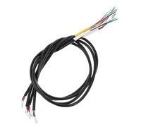 HEATSHAKING 4pcs Guitar Cable Replacement Guitar Patch Cable Black