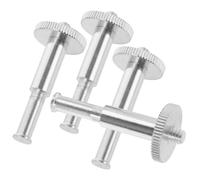 HEATSHAKING 4pcs Metal Mic Thread Adapters for Microphone Stand Mount Small and Light Microphone Adapter and Suspension Stands