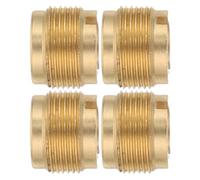 HEATSHAKING 4pcs Microphone Adapter Nut Female to Male Tripod Mic Mount Conversion Thread for Camera Stage Event Use