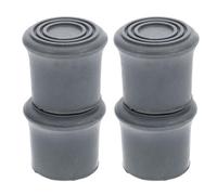 HEATSHAKING 4pcs Non-Slip Rubber Leg Tips Replacement Feet for Shower Chair and Walking Cane, Anti-Slip Bath Safety Seating Pads for Toilet Chair and Mobility Aids