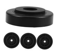 HEATSHAKING 4pcs Rubber Speaker Isolation Feet Pads Shock Absorbing Supports for Amplifiers and Speaker Cabinets Durable Anti-vibration Design for Enhanced Sound Quality