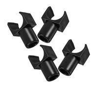 HEATSHAKING 4pcs Wheelchair Seat Rail Guide U-Type Slider Auxiliary Accessory for Smooth Sliding Replacement Parts for Wheelchair