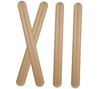 HEATSHAKING 4pcs Wood Claves Percussion Instrument Rhythm Sticks for Adults Classical Music Playthings Music Classroom Use