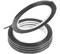 HEATSHAKING 5 Rolls Black Violin Fretboard Tape with Sturdy Adhesive, Easy to Stick and Remove, Finger Position Markers for Fiddle and Violin Beginners and Students Practice