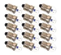 HEATSHAKING 50 Pcs Mini Screw Base Light Bulbs 2.5v 0.3a Electrical Experiment Indicator Lights for Safe and Reliable Educational Experiments Random Color