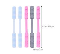 HEATSHAKING 5pcs Adjustable Silicone Ear Hooks Extenders, Reusable Anti Earband Buckle for Comfortable Fit, Suitable for Prolonged Wear and Health Random Color Random Color