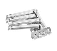 HEATSHAKING 8pcs Bolts Portable Speed Hump Expansion Screws Mechanical Vibration Damping Mounts for Road Safety Driveway