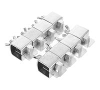 HEATSHAKING 8pcs Butt Welding Clamps for Auto Bodies and Edge to Edge Welding, Carbon Steel Construction Precision Alignment and Firm Build, for Sheet Metal Panel Fixing