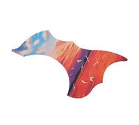 HEATSHAKING Acoustic Guitar Pickguard Replacement Scratch Guitar Protection Sticker Decorative Design for Personalization Craftsmanship