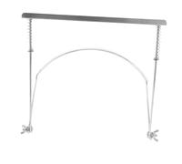 HEATSHAKING Adjustable Metal Harmonica Stand Holder Clip for Mouth Organ Harp Rack Support Convenient Harmonica Clip for Playing Neck